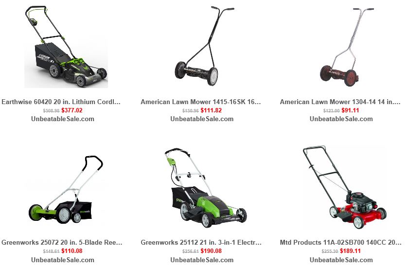 Lawnmowers, Unbeatablesale 1