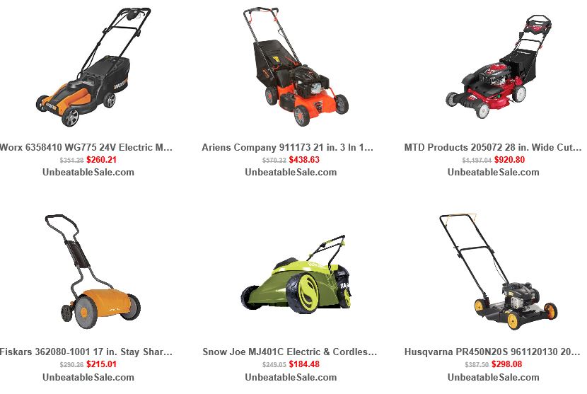 Lawnmowers, Unbeatablesale 4