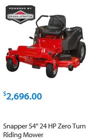 Snapper Zero Turn Lawn mower review