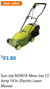 Sun Joe Lawn mower review, Electric model 12 amp 14 inch