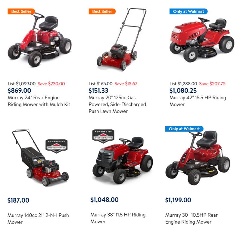 Murray Lawn Mower Reviews Summary Compilation of 5 Different Models Paul's Lawn Mower Reviews