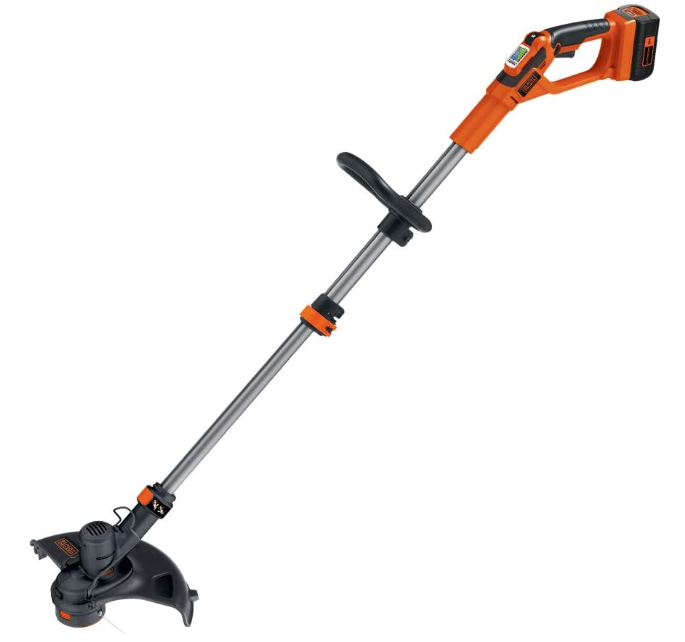 black and decker cordless grass trimmer