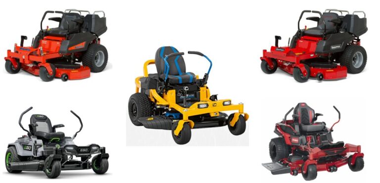 Best 5 Zero Turn Mowers 2026 – Electric & Petrol - Pauls Mower Reviews