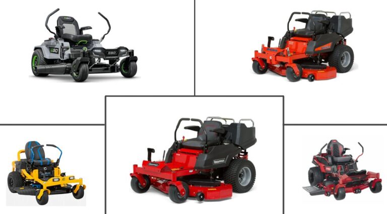 Best 5 Zero Turn Mowers 2026 – Electric & Petrol - Pauls Mower Reviews